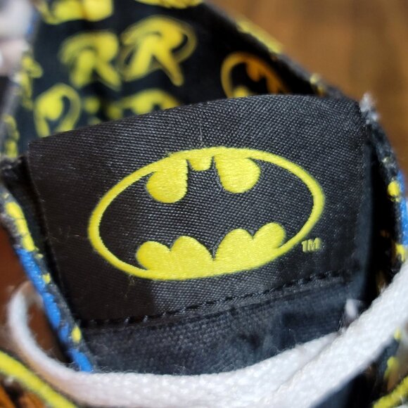 RARE CONVERSE DC Comics Batman and Robin High Tops with Wings - Picture 6 of 13